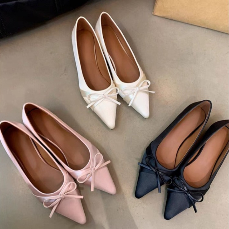 Espadrille Slip On - Zomerse Nieuwe Stijl Chiffon Mode Zoete