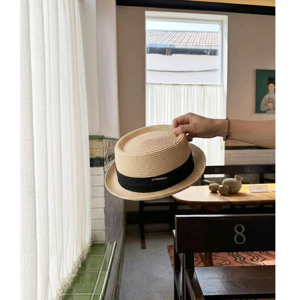 Klassieke vintage Britse porkp - Bucket Hat Straw recensie en prijs