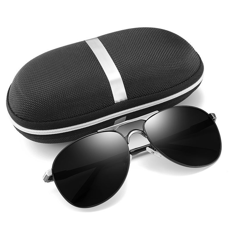 Klassieke gepolariseerde zonne - Sunglasses Aviator Polarized recensie en prijs
