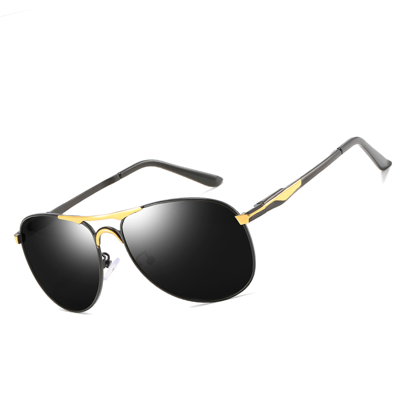 Klassieke gepolariseerde zonne - Sunglasses Aviator Polarized recensie en prijs