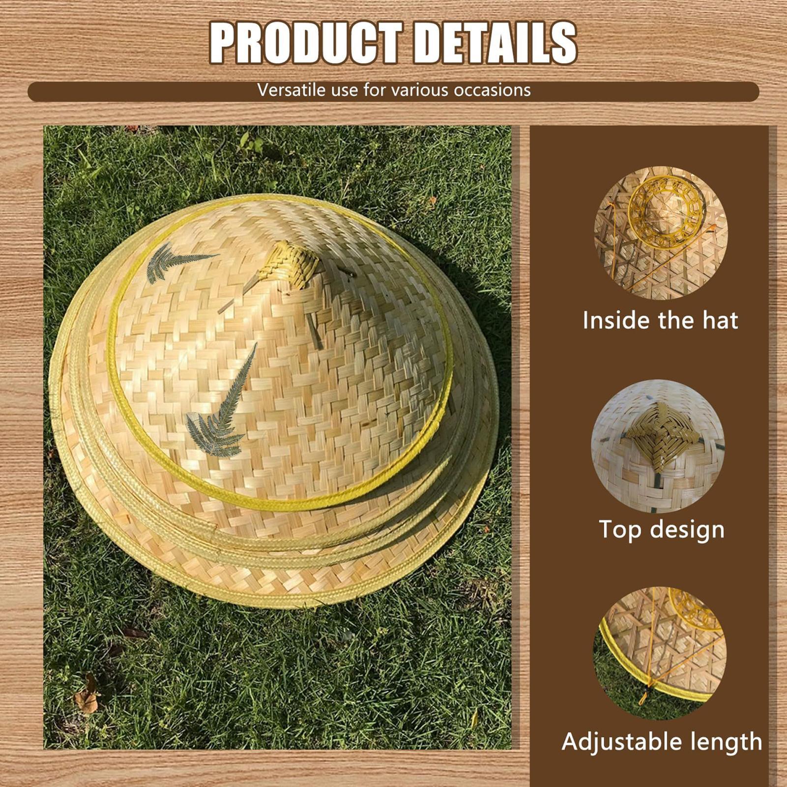 Chinese strohoed, handgemaakte - Bucket Hat Straw recensie en prijs