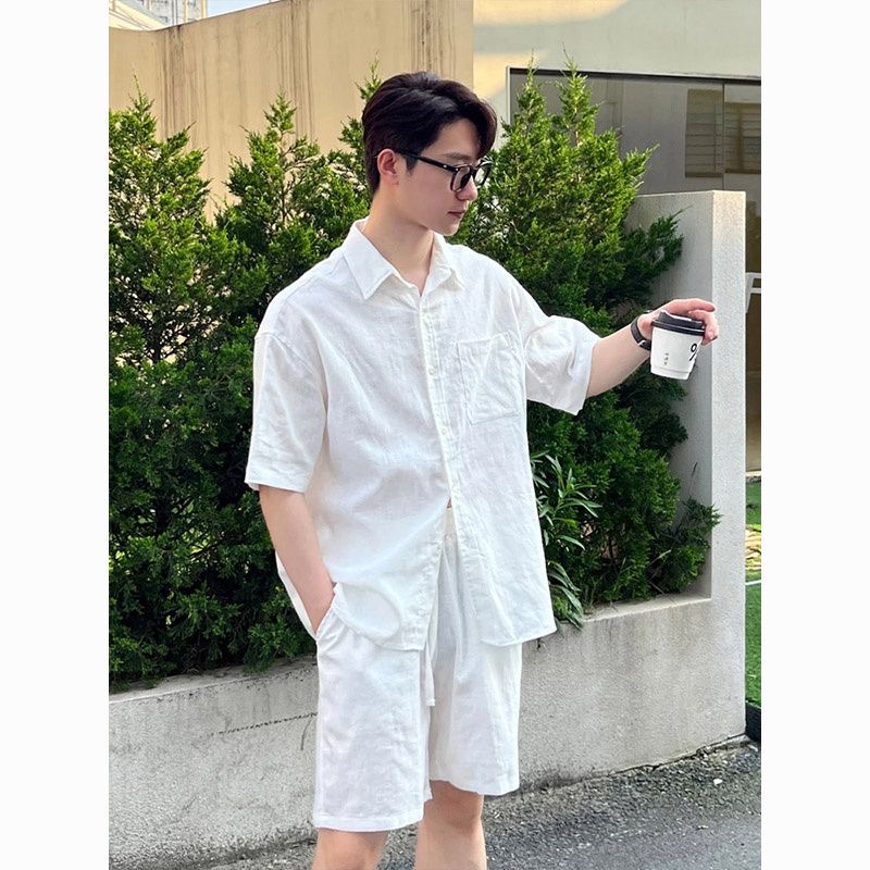 Casual katoenen linnen herenov - Linen Shirt Breathable recensie en prijs
