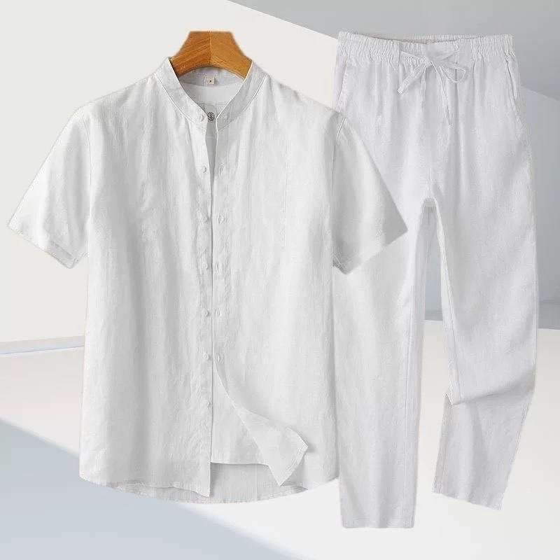 Casual katoenen linnen herenov - Linen Shirt Breathable recensie en prijs