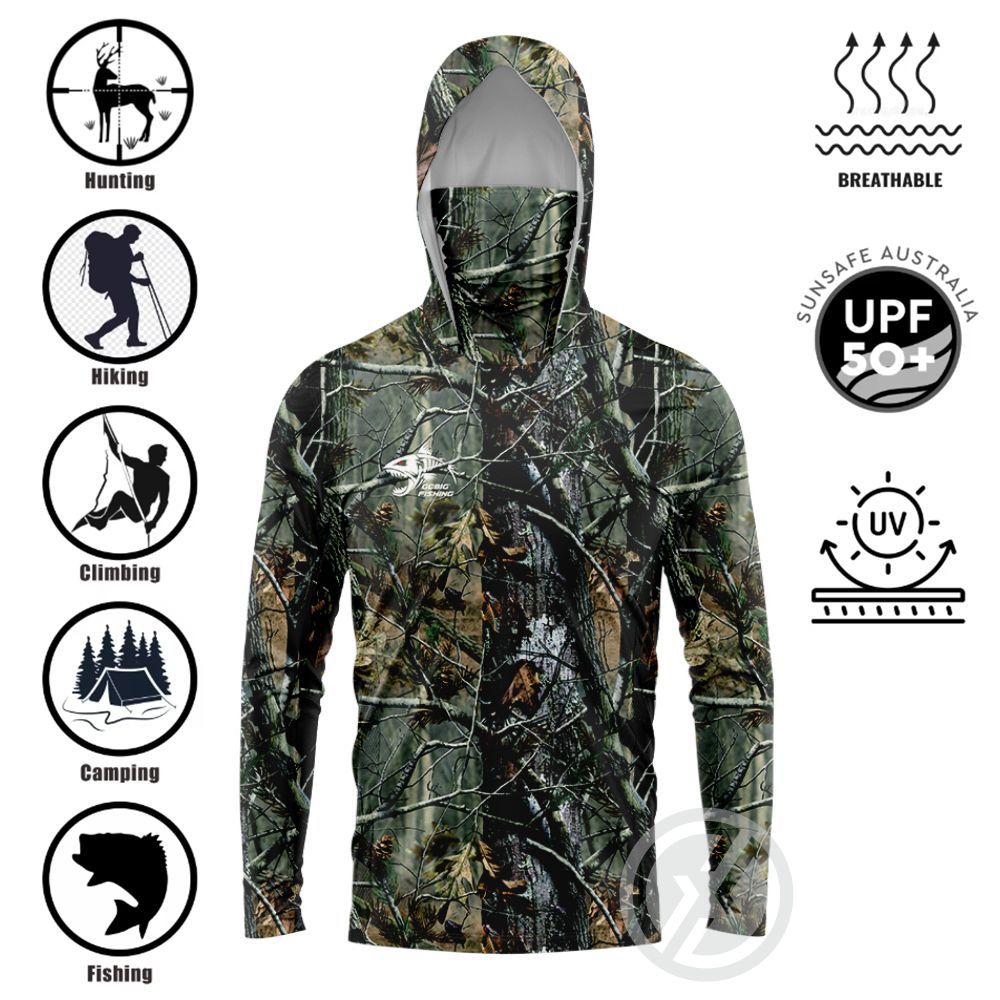 UPF50+ Vissershirt met capucho - Tee Graphic Print recensie en prijs