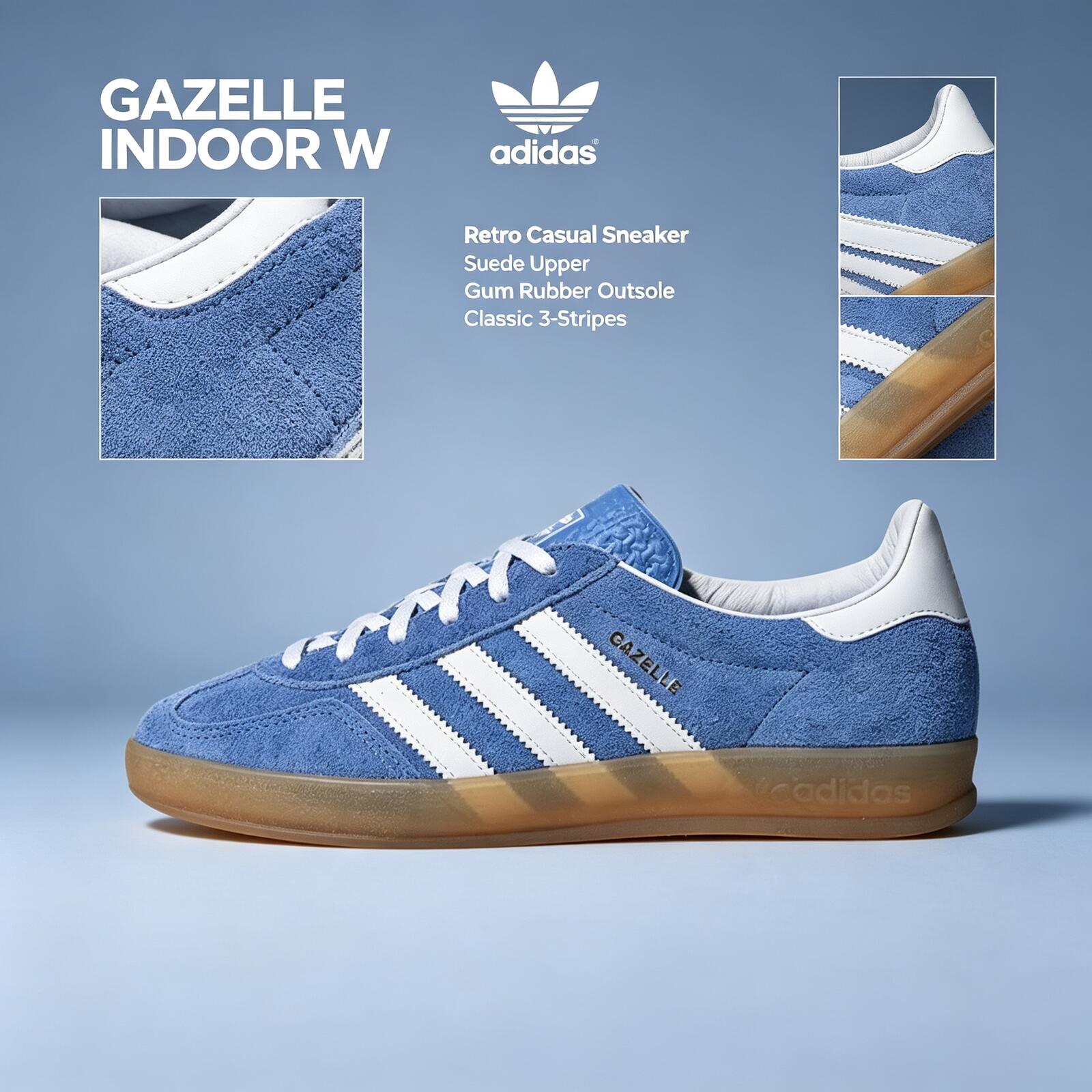 Adidas GAZELLE INDOOR W Origin - Adidas Shoes Gazelle recensie en prijs