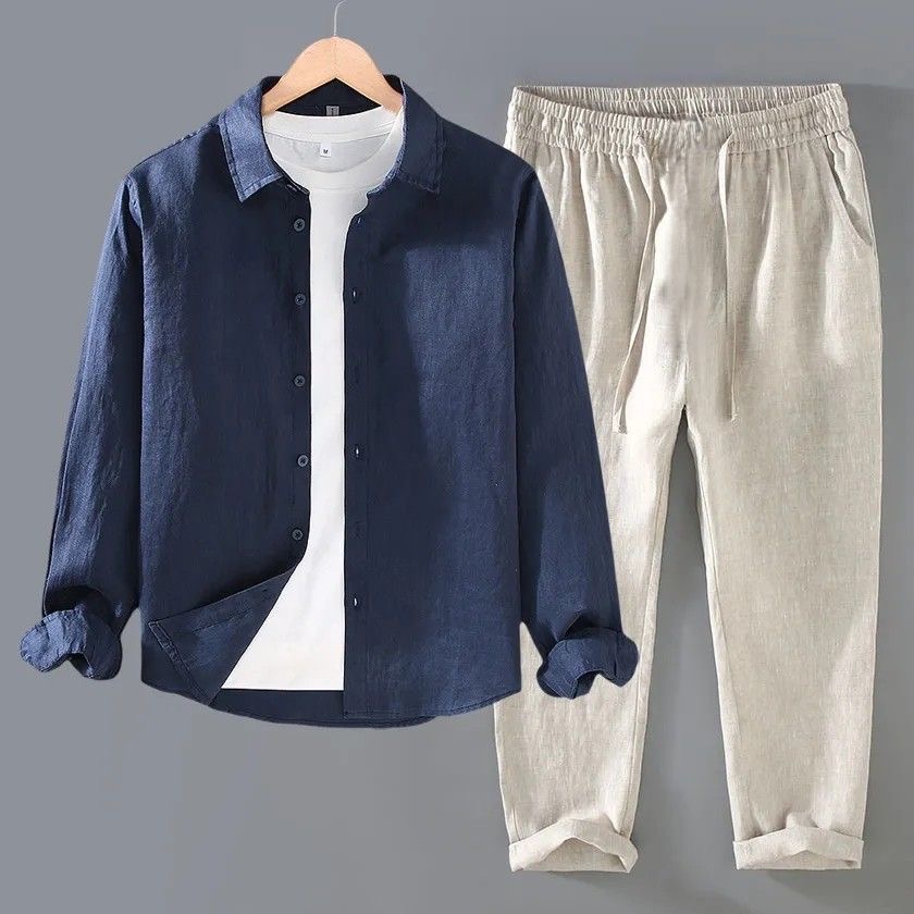 Hoogwaardig puur linnen katoen - Linen Shirt Breathable recensie en prijs