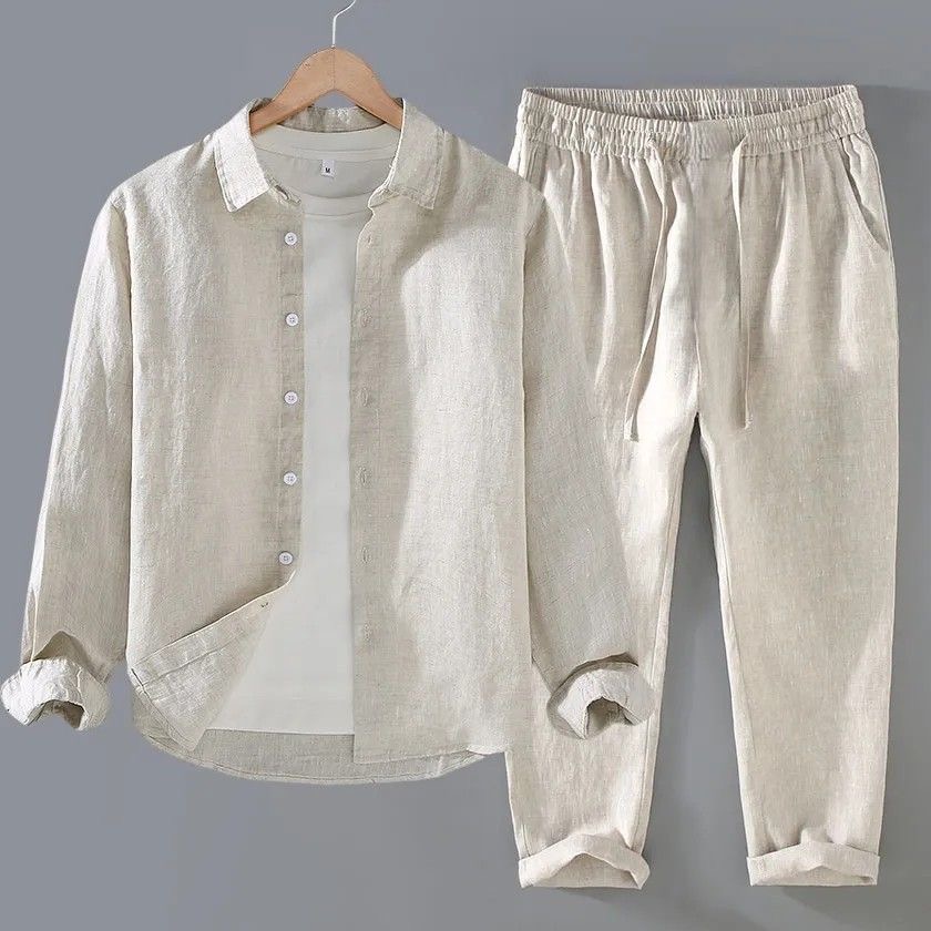 Hoogwaardig puur linnen katoen - Linen Shirt Breathable recensie en prijs