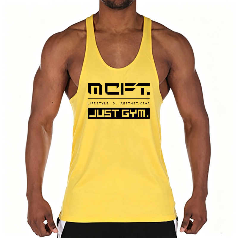 Katoenen Gym Vest Tanktop voor - Tank Top Muscle recensie en prijs
