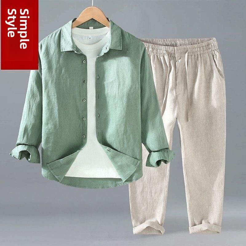 Losse linnen heren casual kort - Linen Shirt Breathable recensie en prijs
